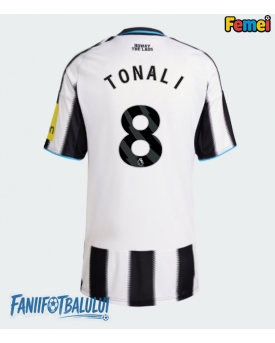 Newcastle United Sandro Tonali #8 Tricou Fotbal Replică 2025-26 Femei Acasa